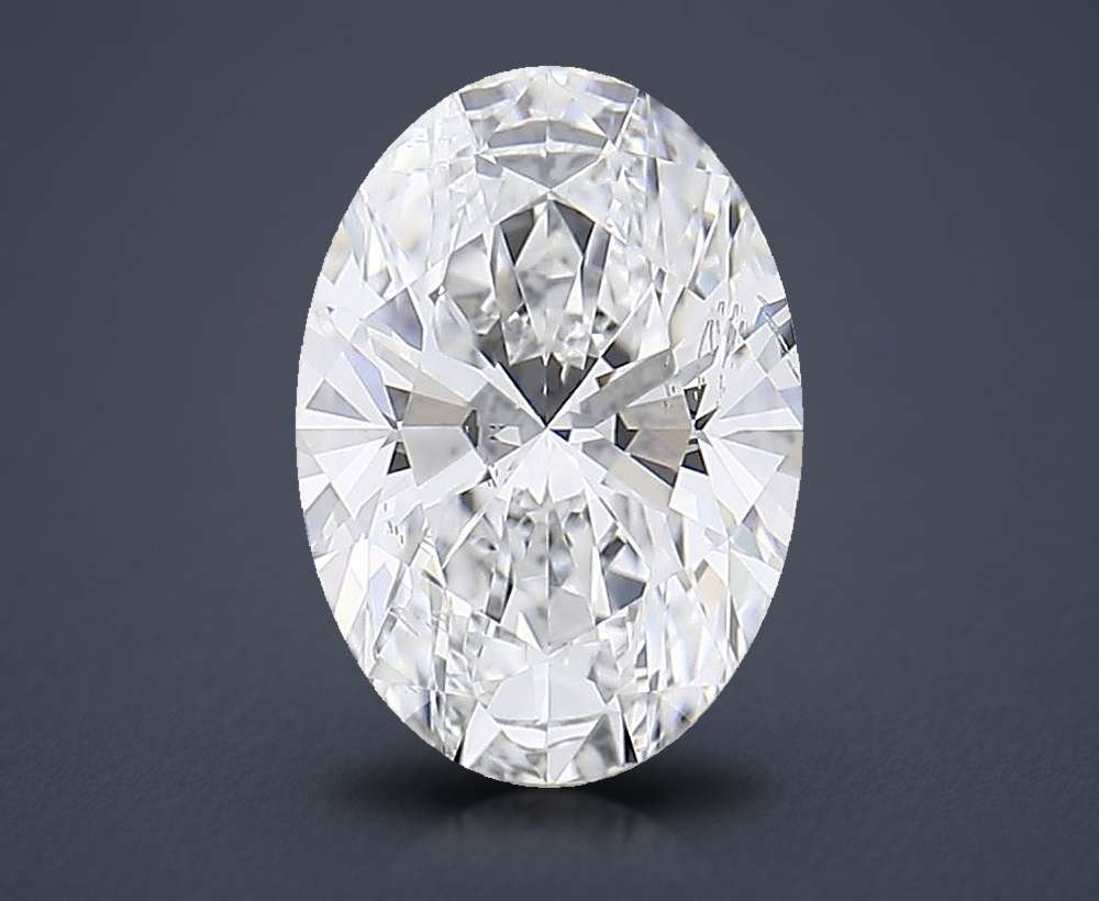 1.83 Carat Oval Lab Diamond