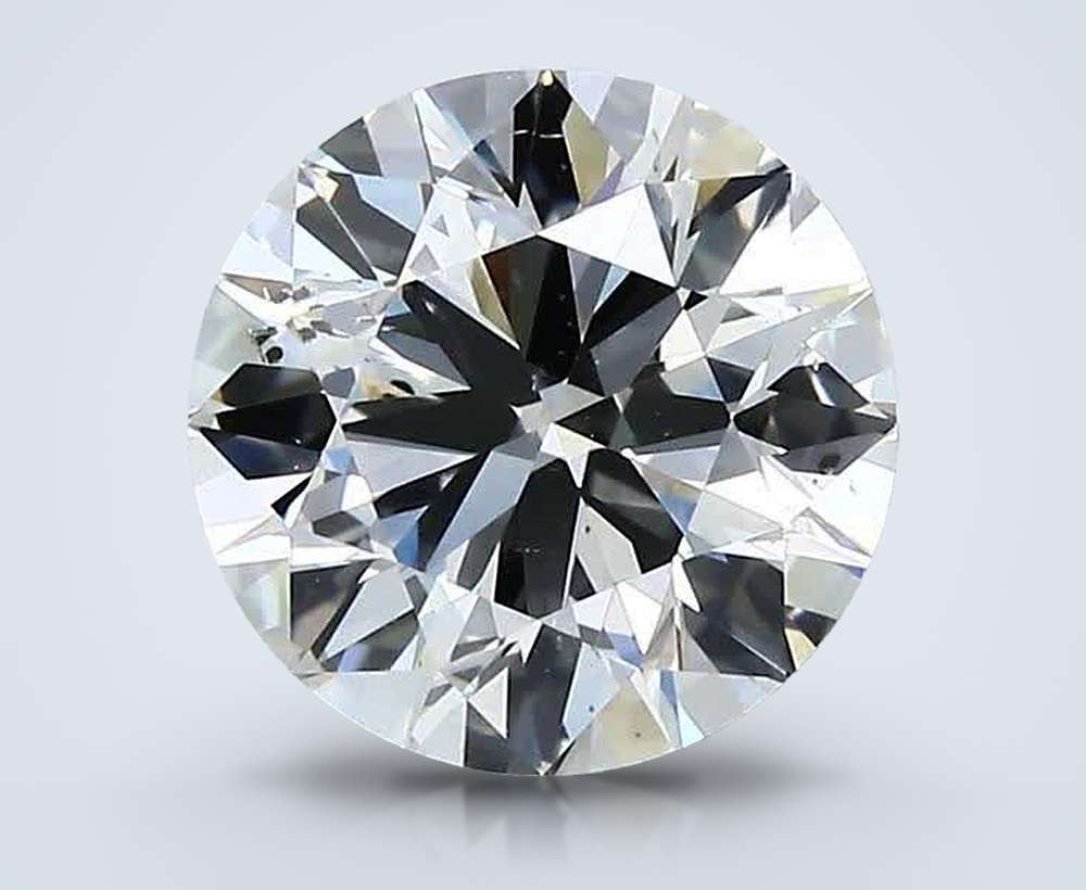 2.01 Carat Round Natural Diamond