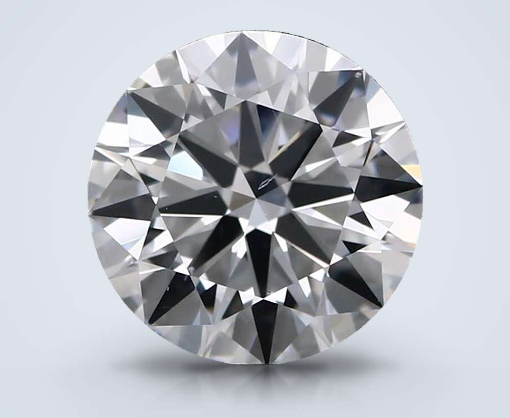 2.84 Carat Round Lab Diamond