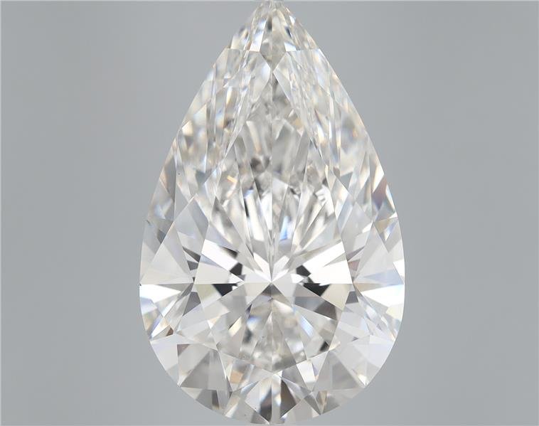 12.37ct E VS1 Rare Carat Ideal Cut Pear Lab Grown Diamond