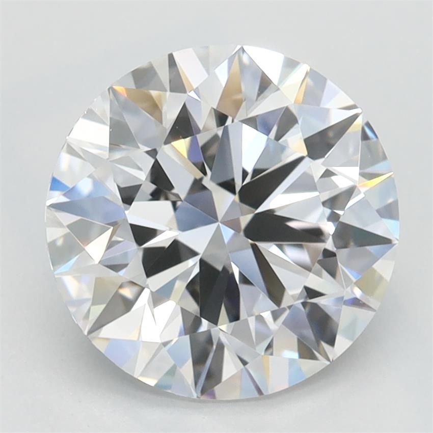 2.42ct D IF Rare Carat Ideal Cut Round Lab Grown Diamond