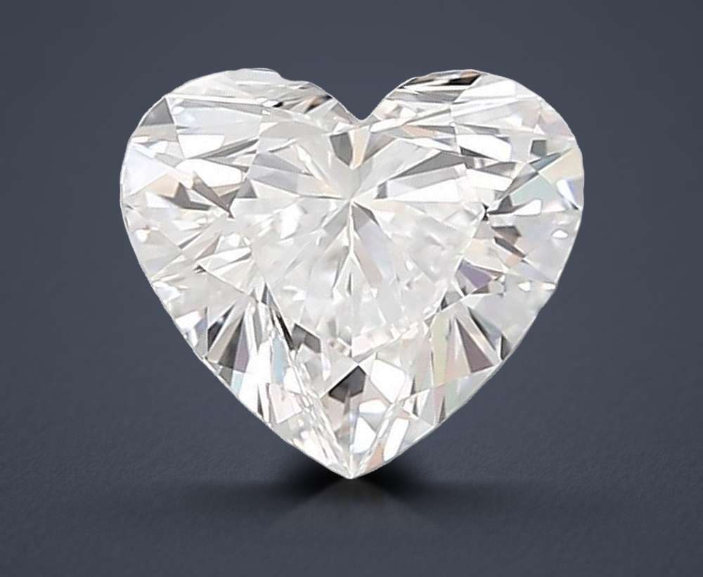 1.54 Carat Heart Lab Diamond