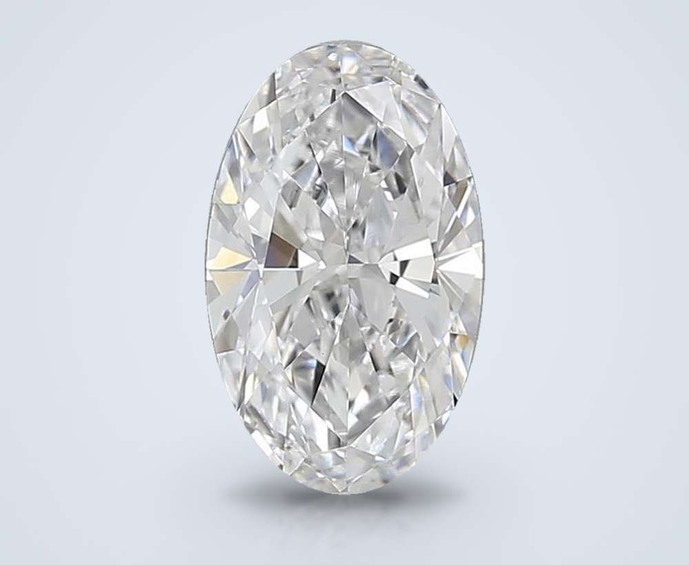 0.53 Carat Oval Lab Diamond