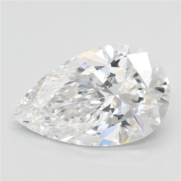 2.04ct E VS2 Rare Carat Ideal Cut Pear Lab Grown Diamond