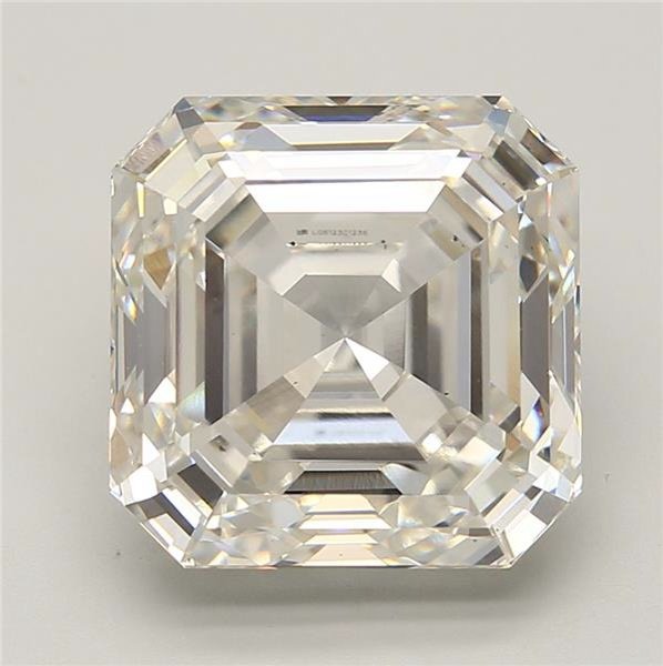 10.53ct G VS2 Rare Carat Ideal Cut Asscher Lab Grown Diamond