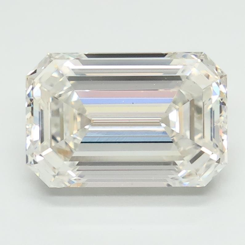 3.10ct G VS1 Rare Carat Ideal Cut Emerald Lab Grown Diamond