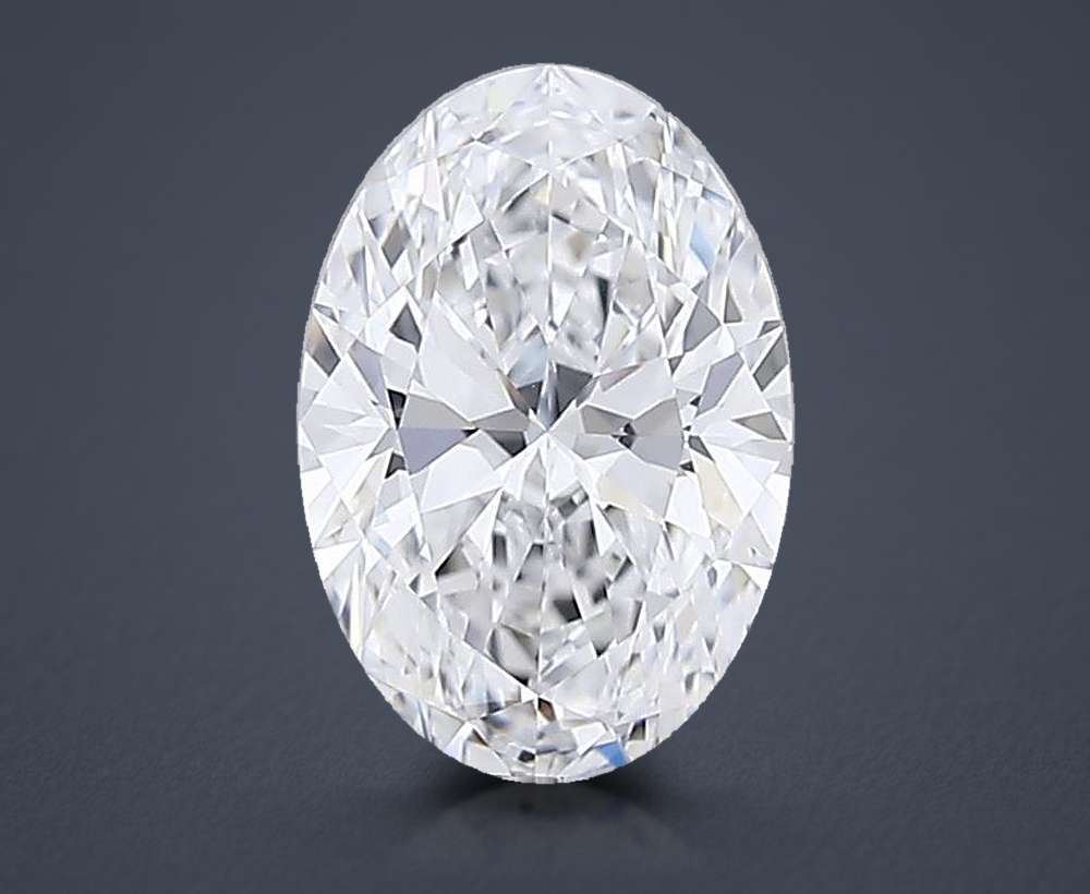 1.25 Carat Oval Lab Diamond