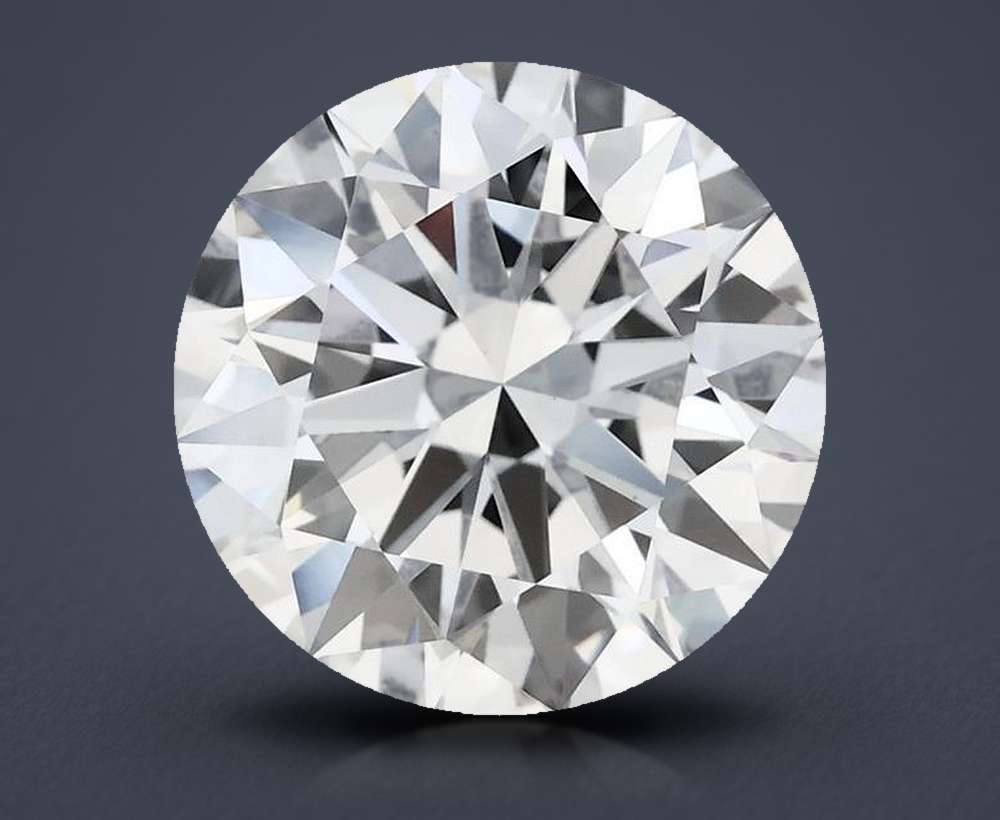 3.09 Carat Round Lab Diamond