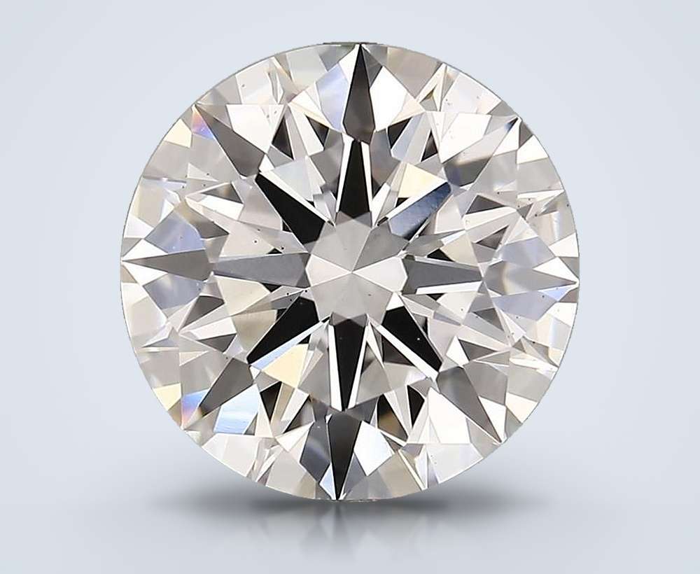 5.19 Carat Round Lab Diamond