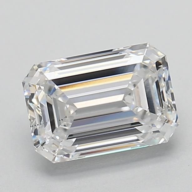 1.51ct E VS2 Very Good Cut Emerald Lab Grown Diamond
