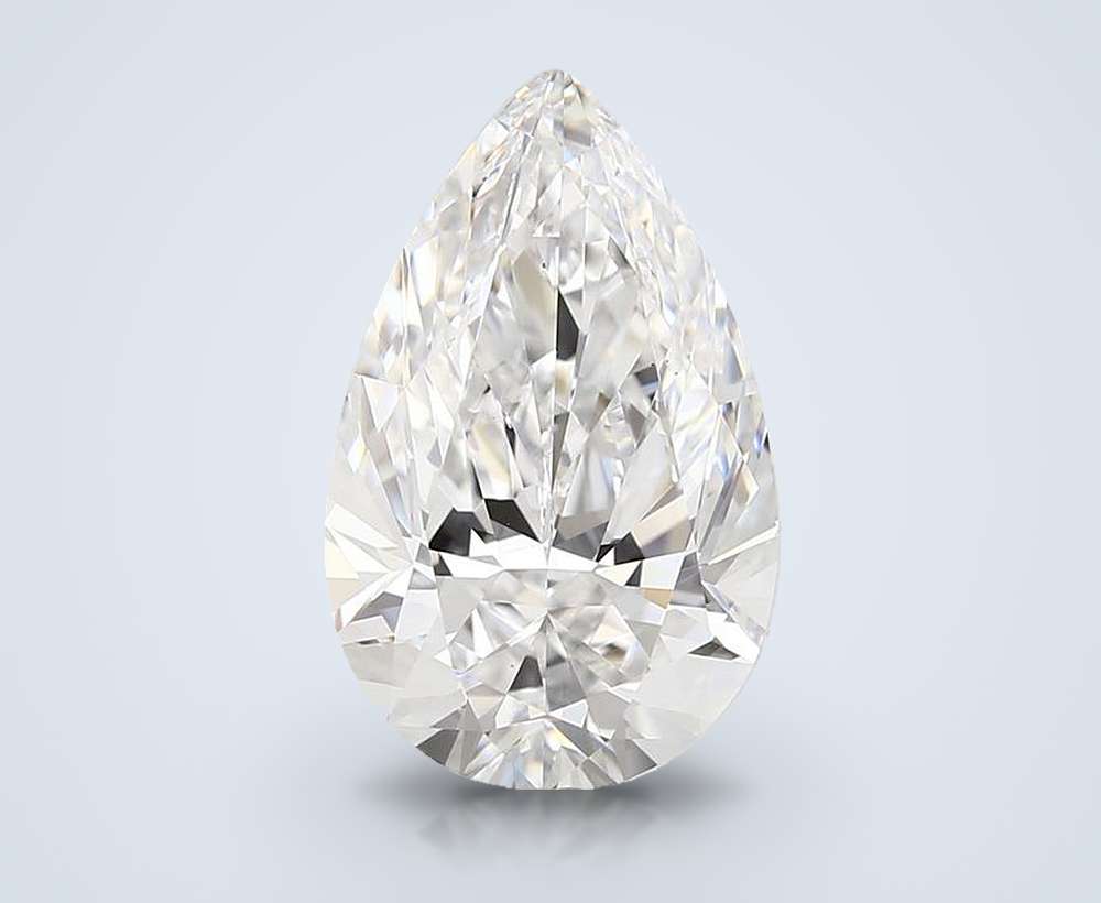 3.01 Carat Pear Natural Diamond