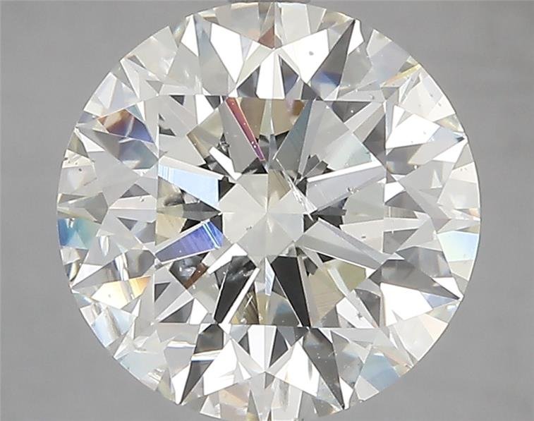 4.25ct K SI2 Excellent Cut Round Diamond
