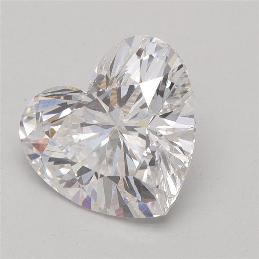 1.63ct F VVS2 Very Good Cut Heart Lab Grown Diamond