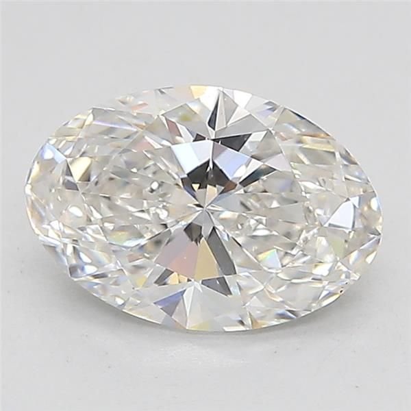 1.54ct E VVS2 Rare Carat Ideal Cut Oval Lab Grown Diamond