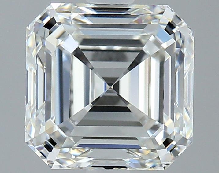 2.50ct H VS1 Rare Carat Ideal Cut Asscher Diamond