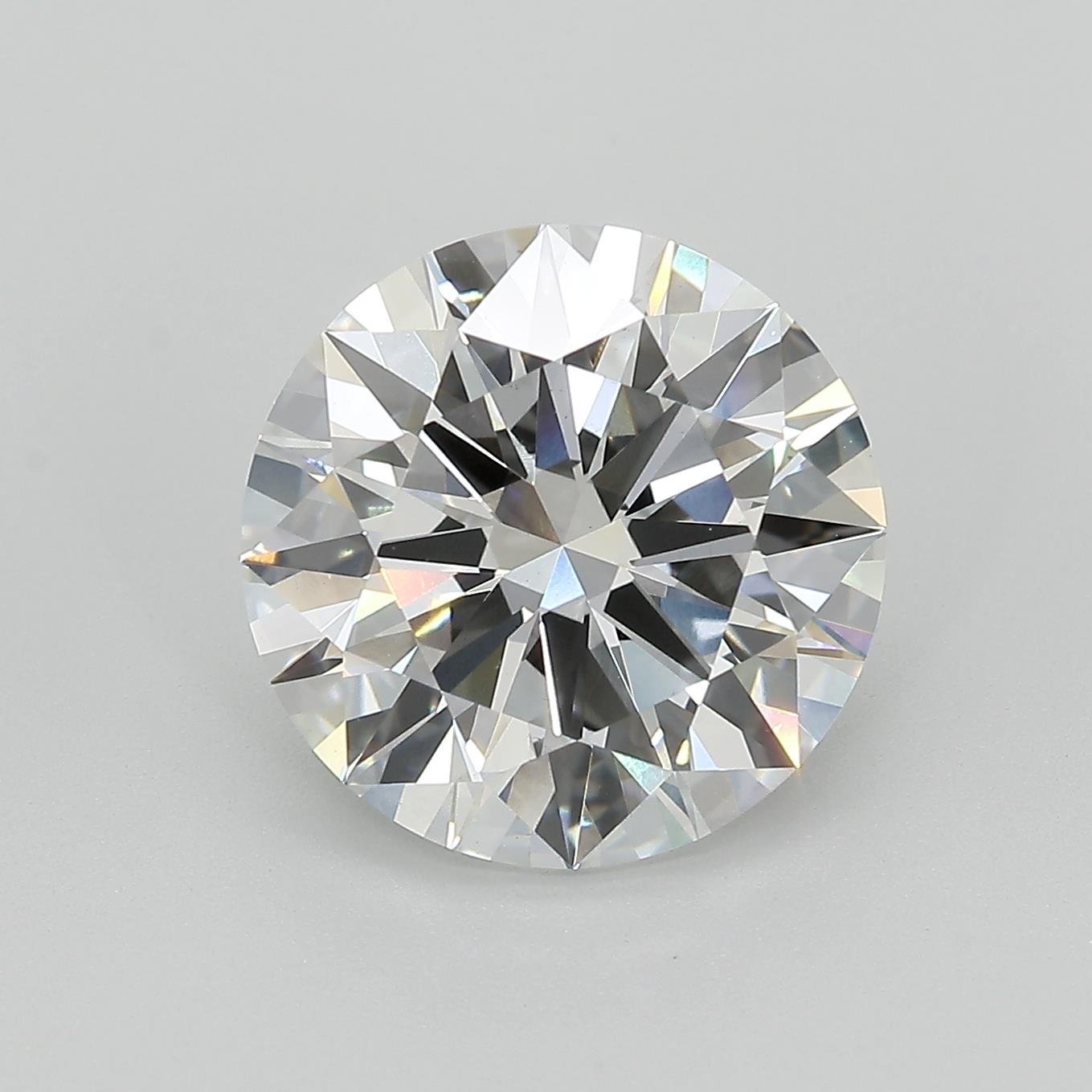 5.31ct E VS2 Rare Carat Ideal Cut Round Lab Grown Diamond