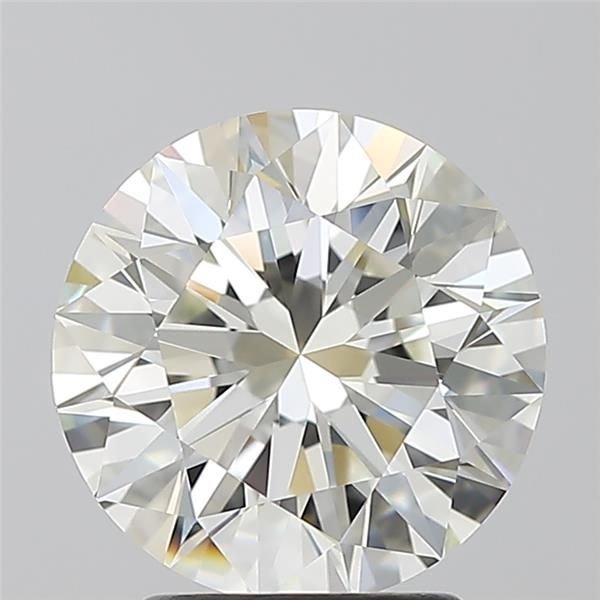 2.52ct I VVS2 Rare Carat Ideal Cut Round Diamond