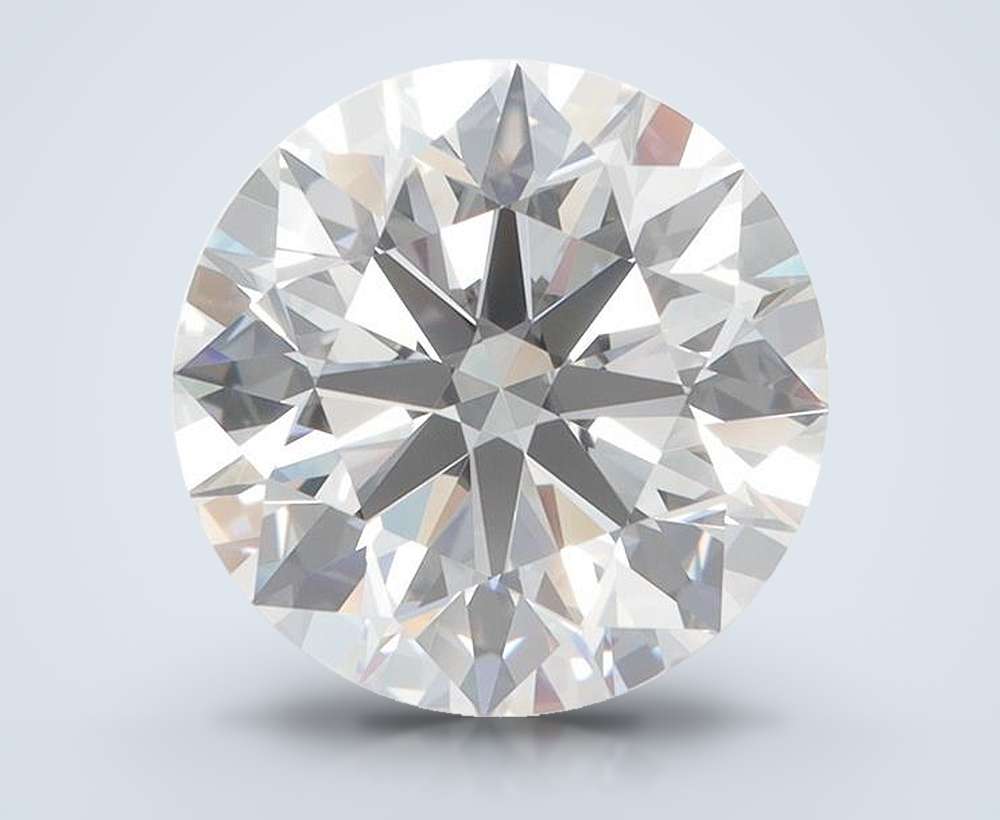 3.92 Carat Round Lab Diamond