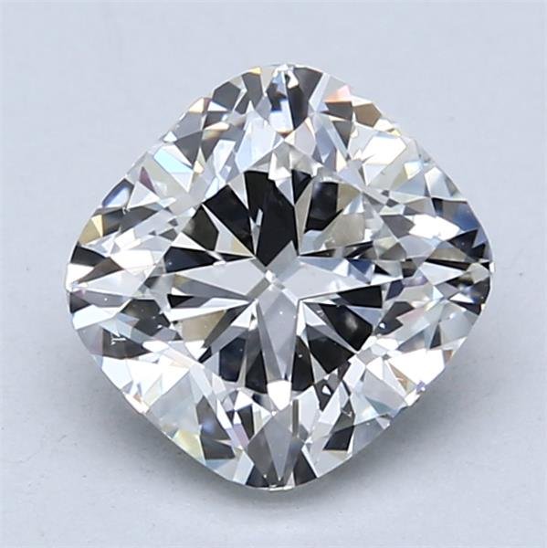 2.01ct E VVS2 Very Good Cut Cushion Lab Grown Diamond