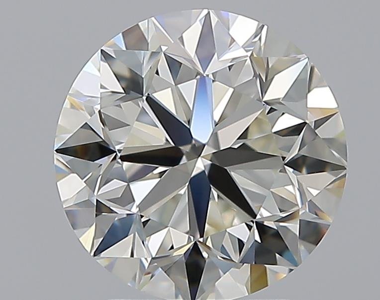 3.01ct K VVS1 Very Good Cut Round Diamond