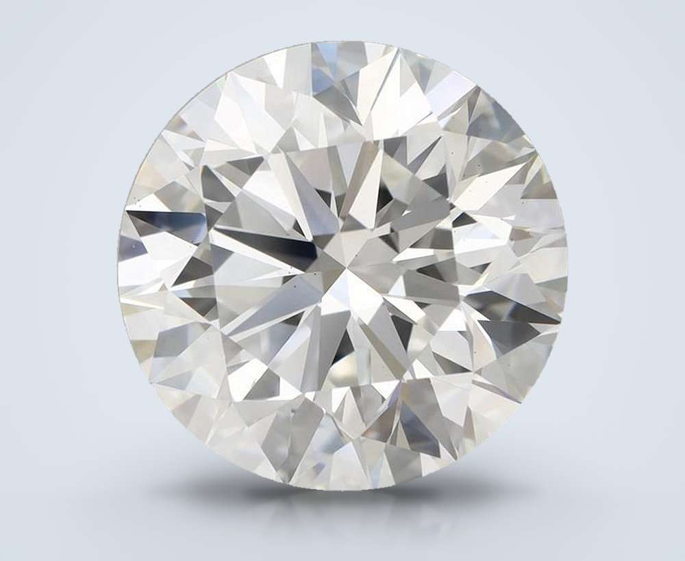 4.51 Carat Round Lab Diamond