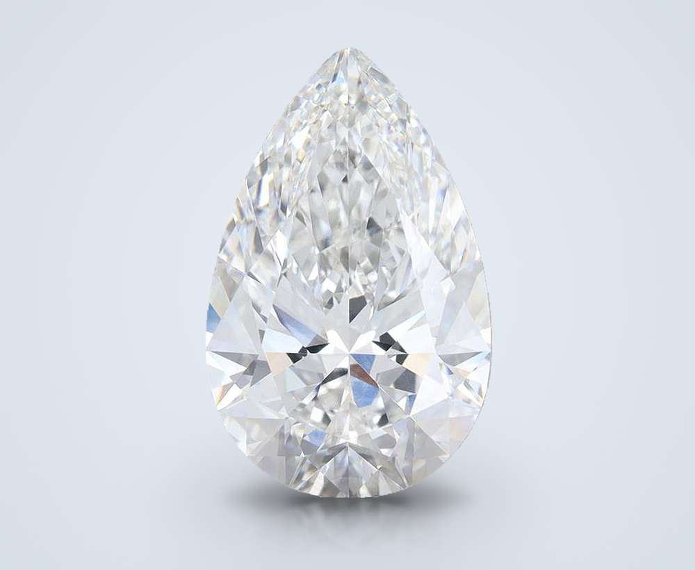13.61 Carat Pear Lab Diamond
