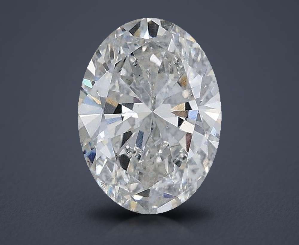0.79 Carat Oval Lab Diamond