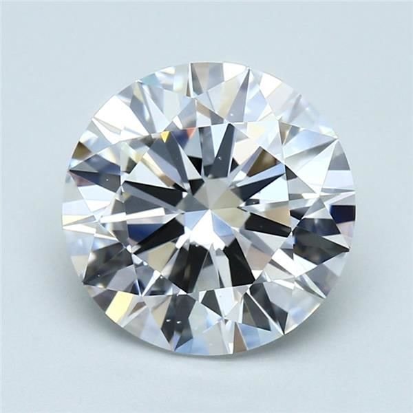 4.03ct D VS1 Rare Carat Ideal Cut Round Diamond