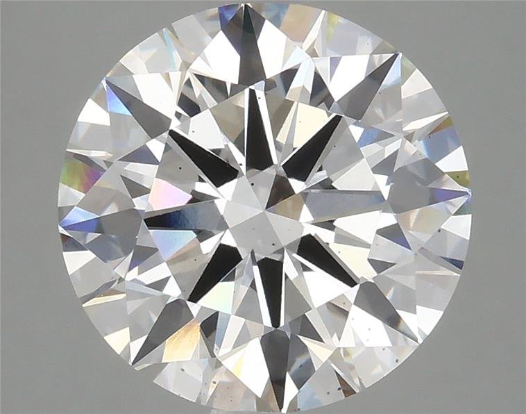 4.15ct E VS2 Rare Carat Ideal Cut Round Lab Grown Diamond