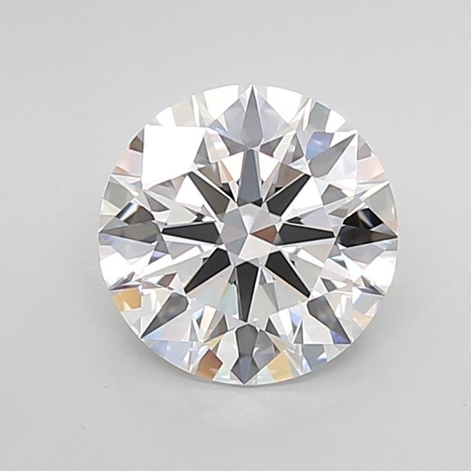 2.87ct D IF Rare Carat Ideal Cut Round Lab Grown Diamond