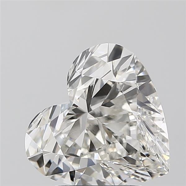 2.54ct H VS1 Rare Carat Ideal Cut Heart Lab Grown Diamond