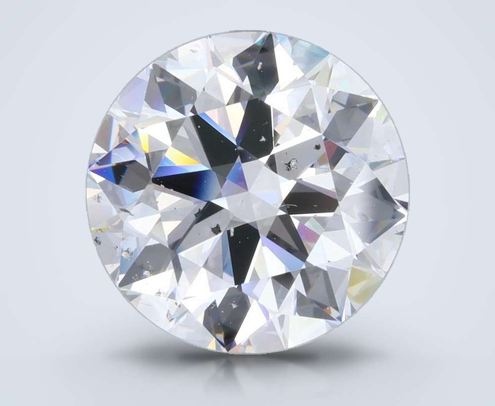 5.89 Carat Round Natural Diamond