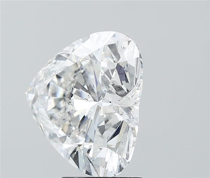 4.04ct F SI2 Rare Carat Ideal Cut Heart Lab Grown Diamond