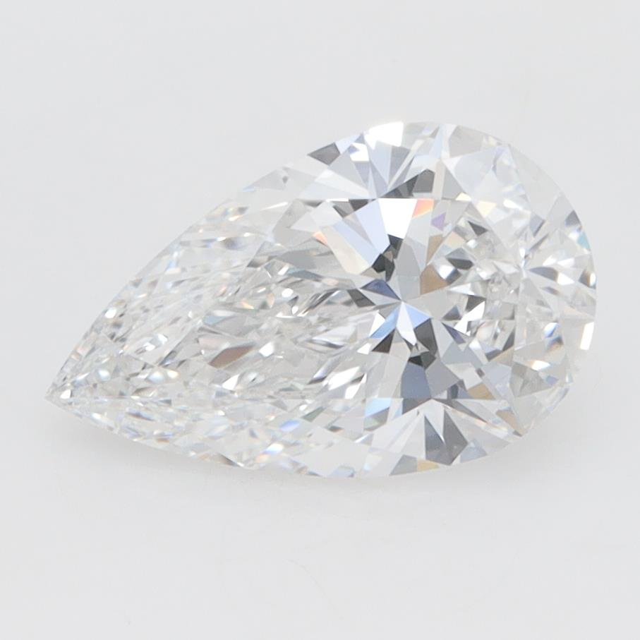 1.07ct E VVS1 Rare Carat Ideal Cut Pear Lab Grown Diamond