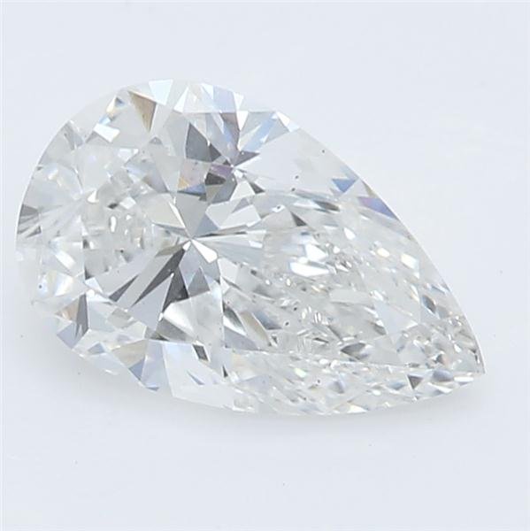 0.59ct E VS1 Very Good Cut Pear Lab Grown Diamond