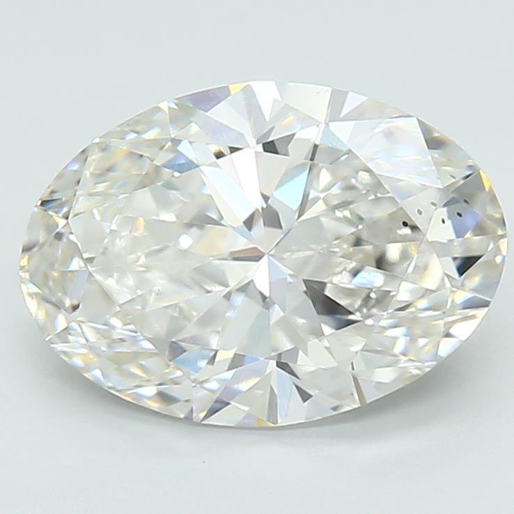 2.41ct G VS2 Rare Carat Ideal Cut Oval Lab Grown Diamond