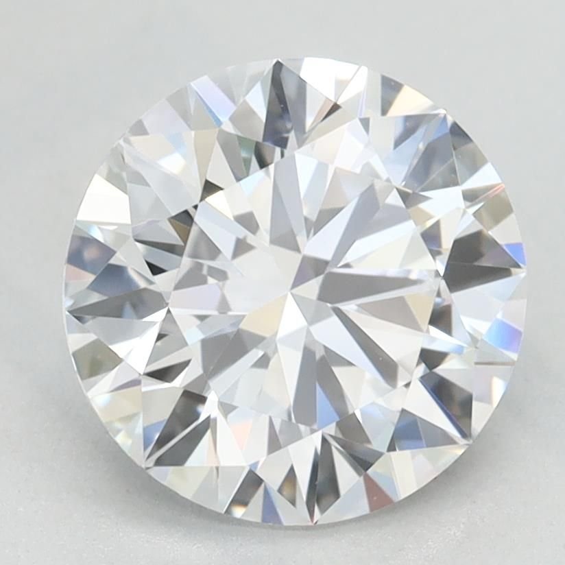 3.02ct D FL Rare Carat Ideal Cut Round Lab Grown Diamond