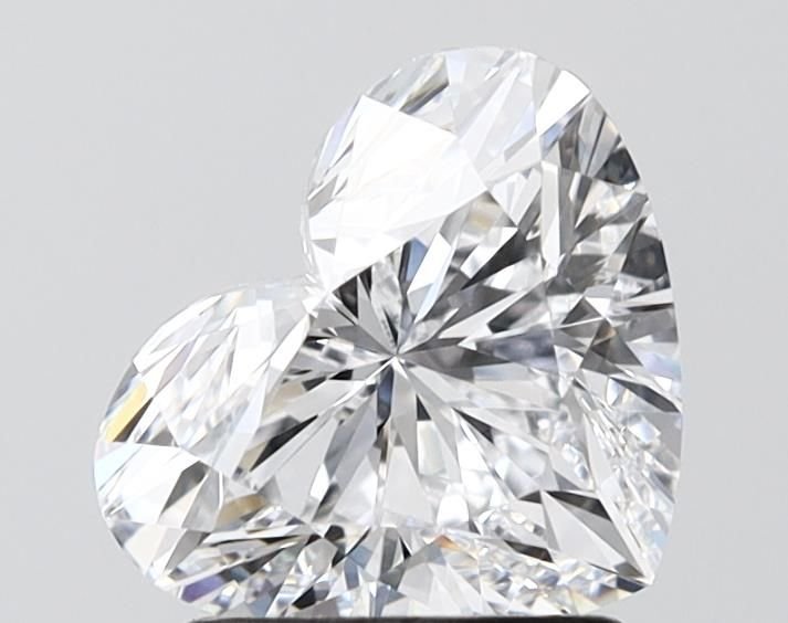 1.82ct D VVS2 Rare Carat Ideal Cut Heart Lab Grown Diamond