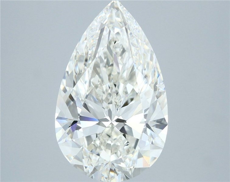 3.51 Carat Pear Natural Diamond