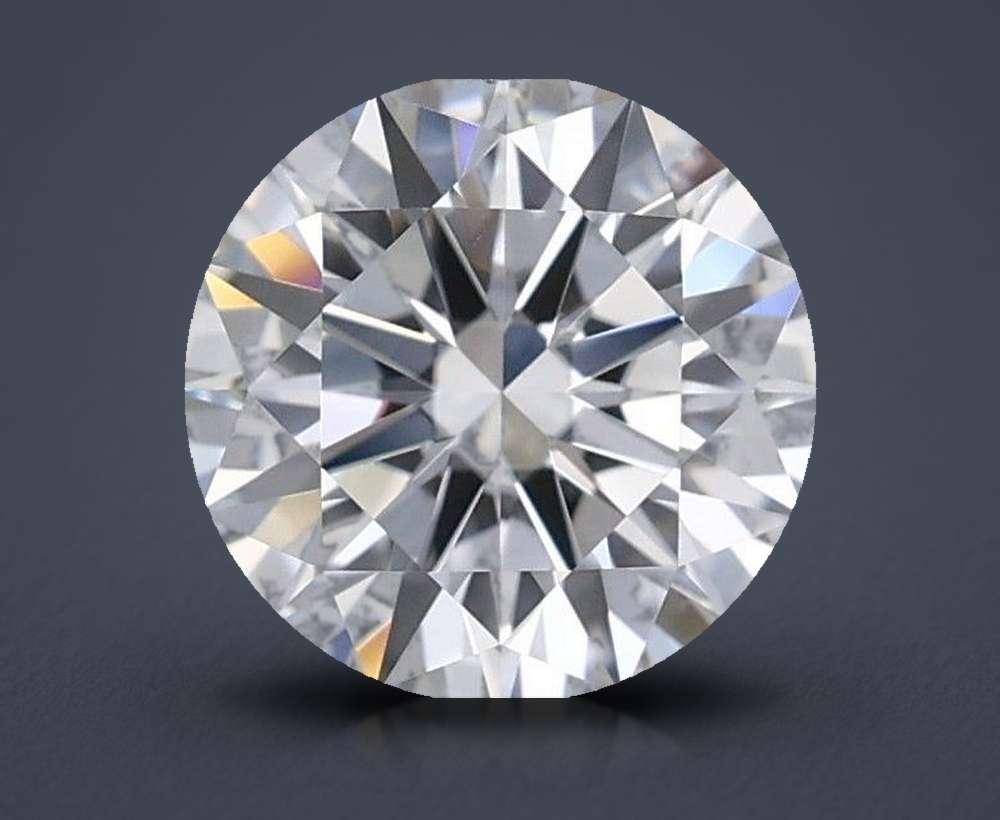 0.74 Carat Round Lab Diamond