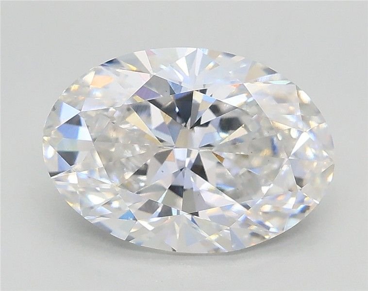 2.51ct E VS2 Rare Carat Ideal Cut Oval Lab Grown Diamond