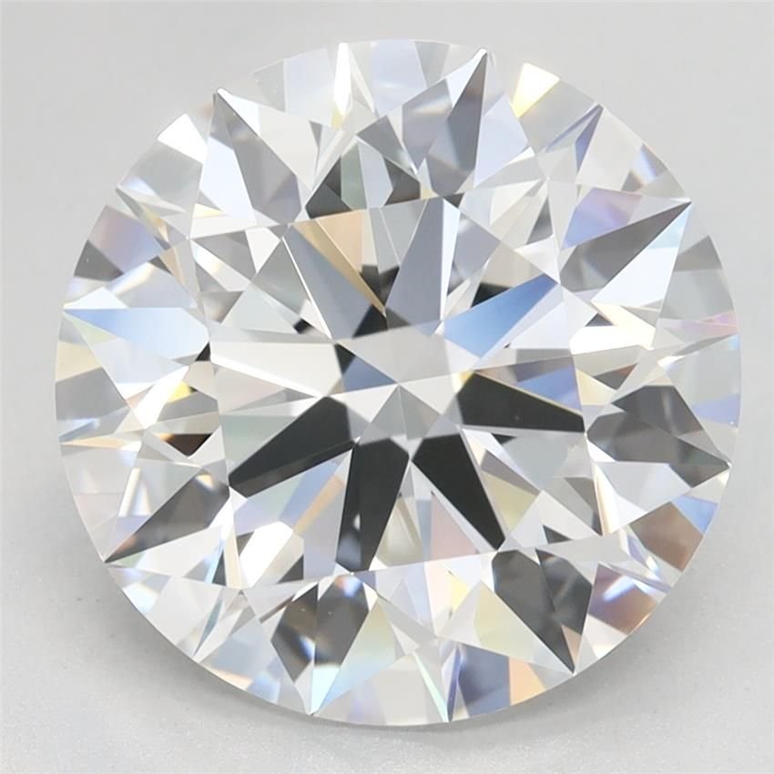 4.49ct D VVS2 Rare Carat Ideal Cut Round Lab Grown Diamond