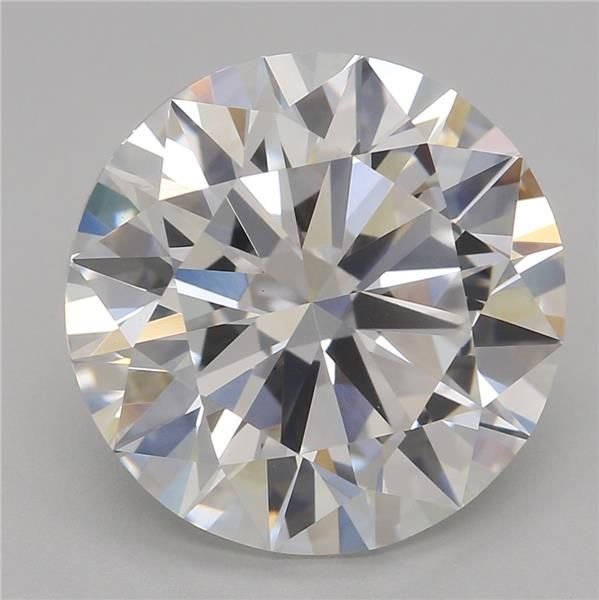 4.58ct E VS1 Rare Carat Ideal Cut Round Lab Grown Diamond