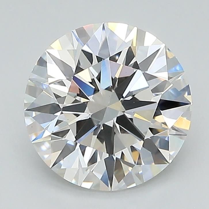2.09ct E VS1 Rare Carat Ideal Cut Round Lab Grown Diamond