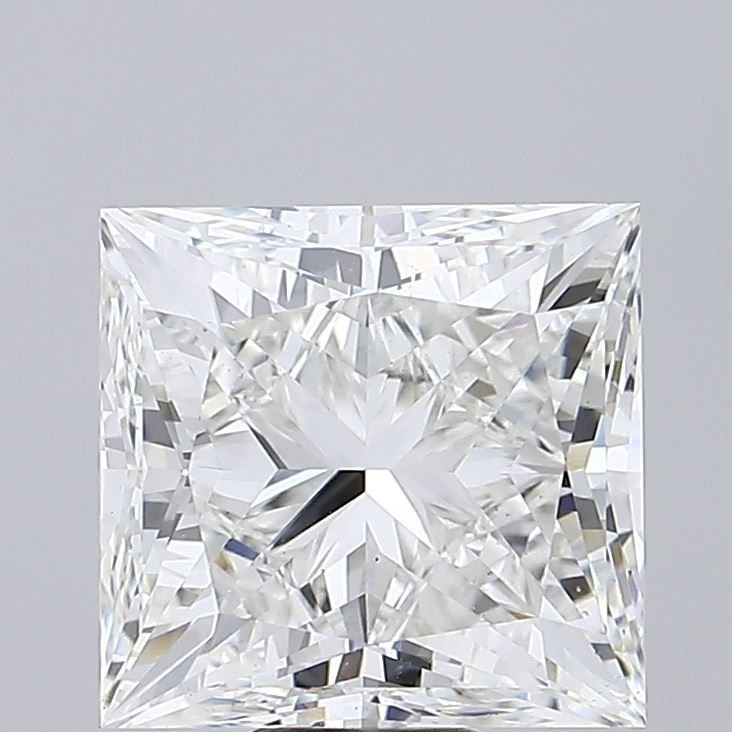 15.06ct F VS2 Rare Carat Ideal Cut Princess Lab Grown Diamond