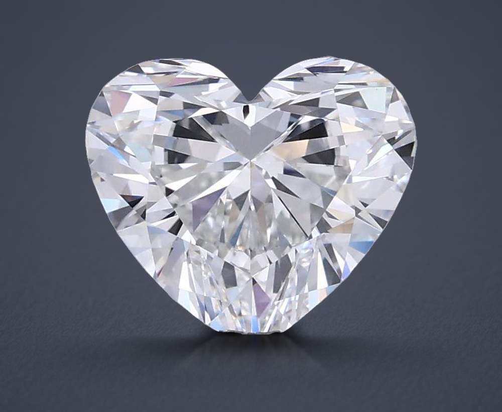 1.63 Carat Heart Lab Diamond