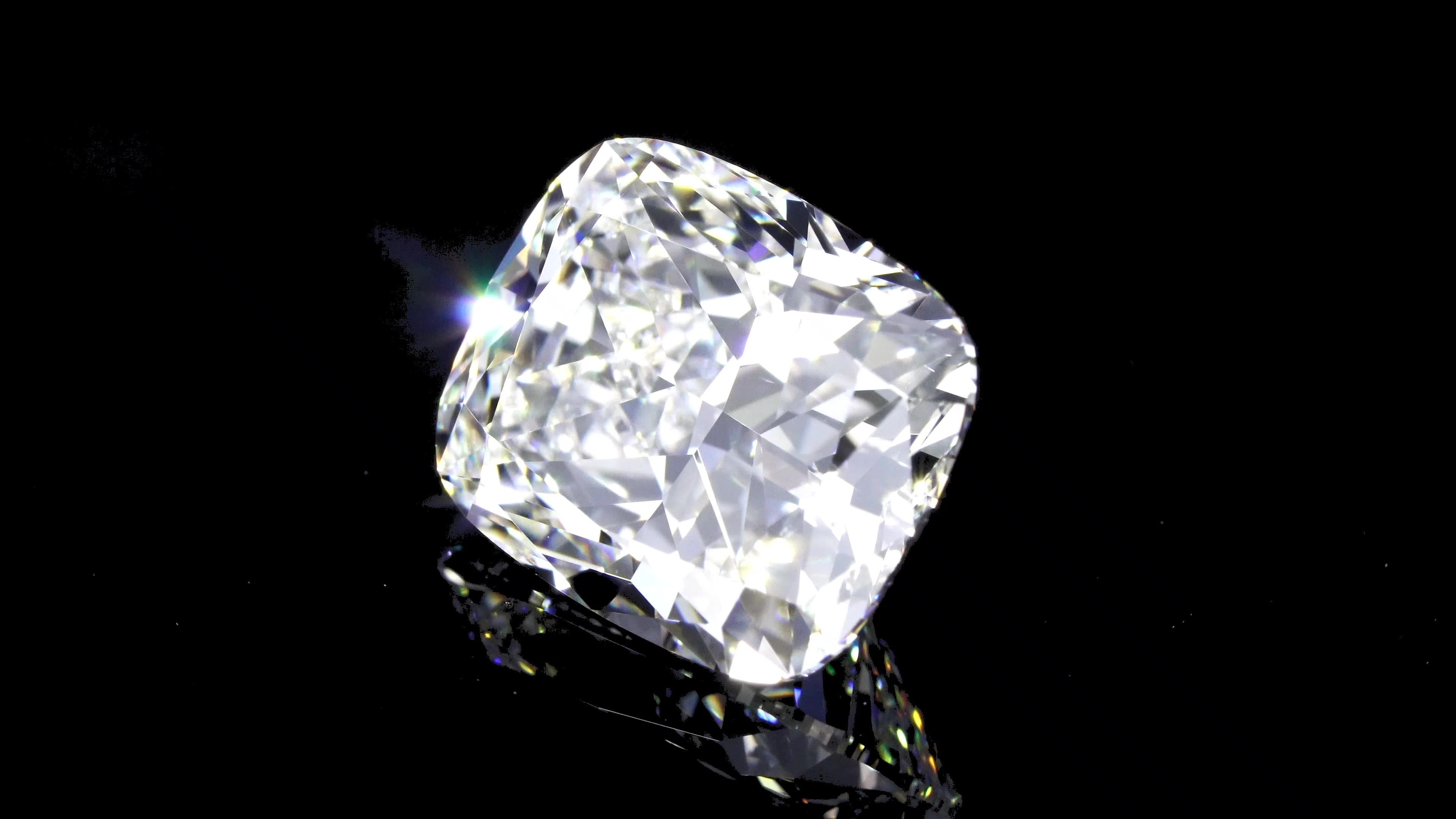 6.04 Carat Cushion Natural Diamond