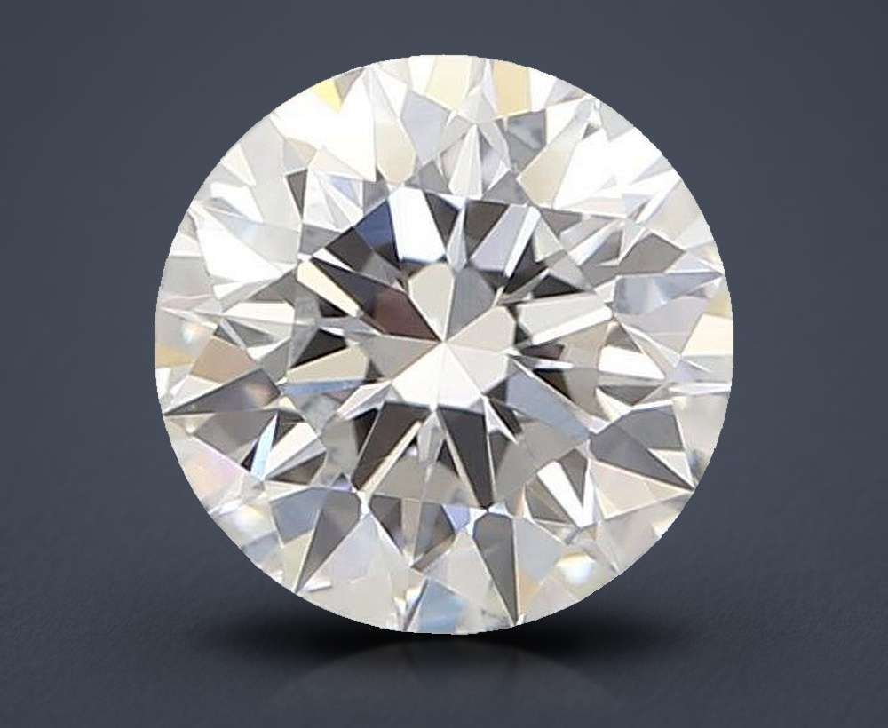 0.56 Carat Round Natural Diamond