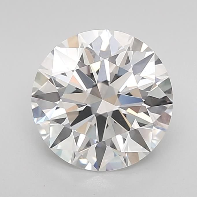 2.04ct F VS1 Rare Carat Ideal Cut Round Lab Grown Diamond
