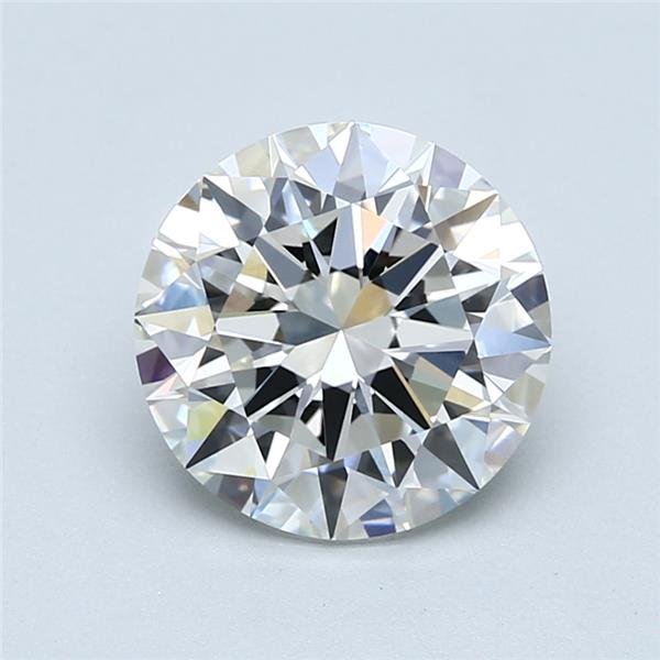 3.01ct G IF Excellent Cut Round Diamond